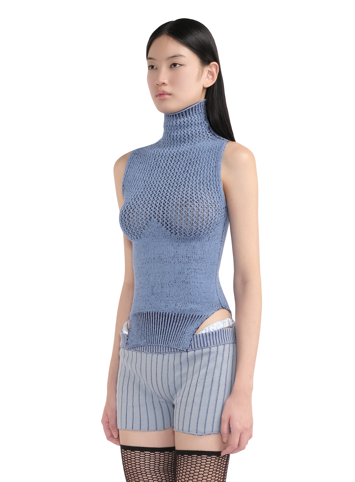 Open Sock Top Marine 2