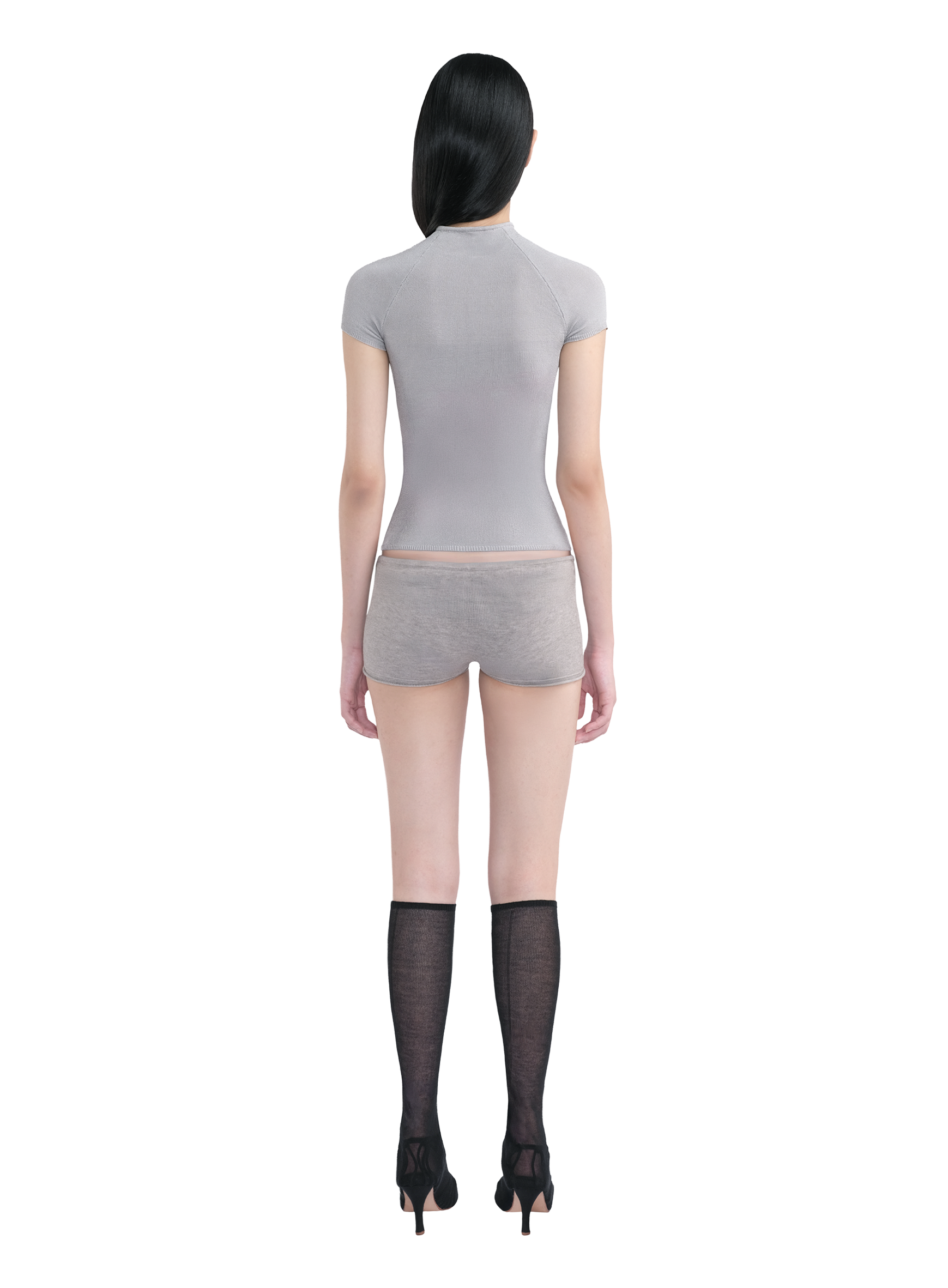 Basic Shorts Grey 3