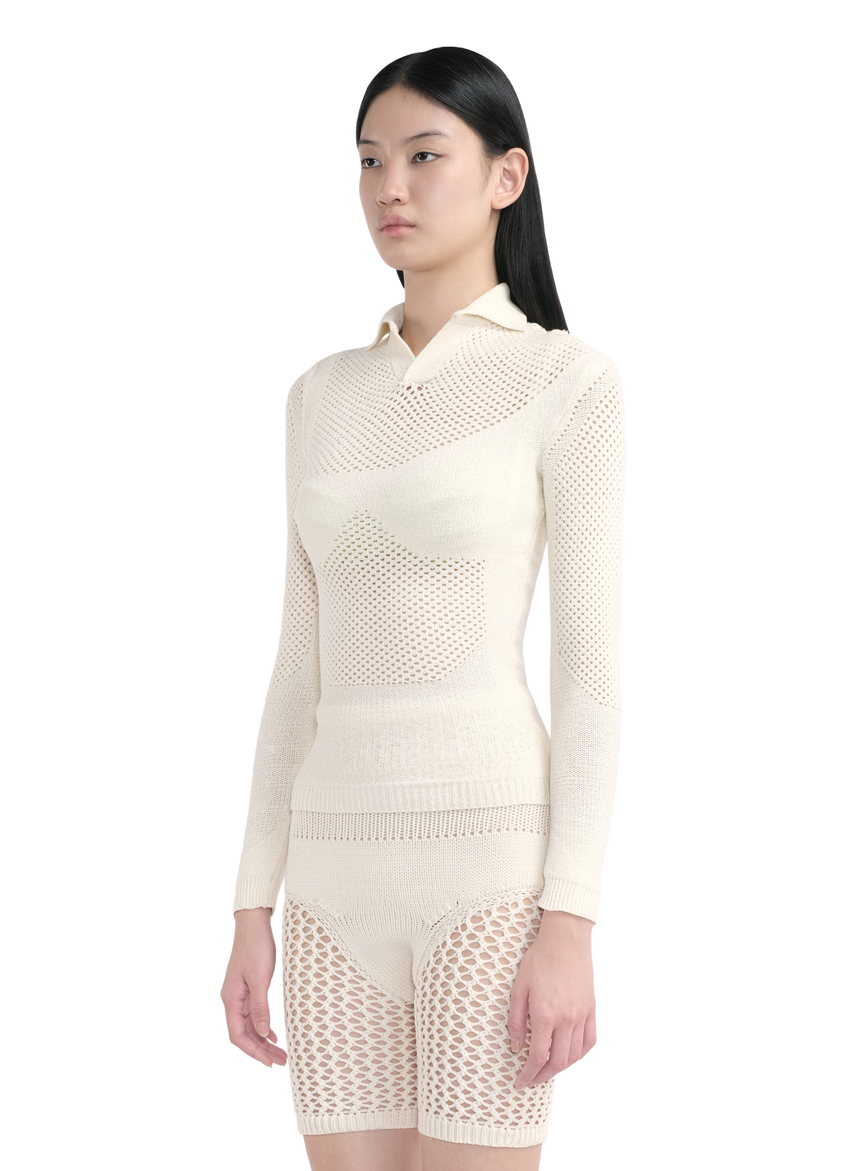 Arcade Polo Shirt Off White 2