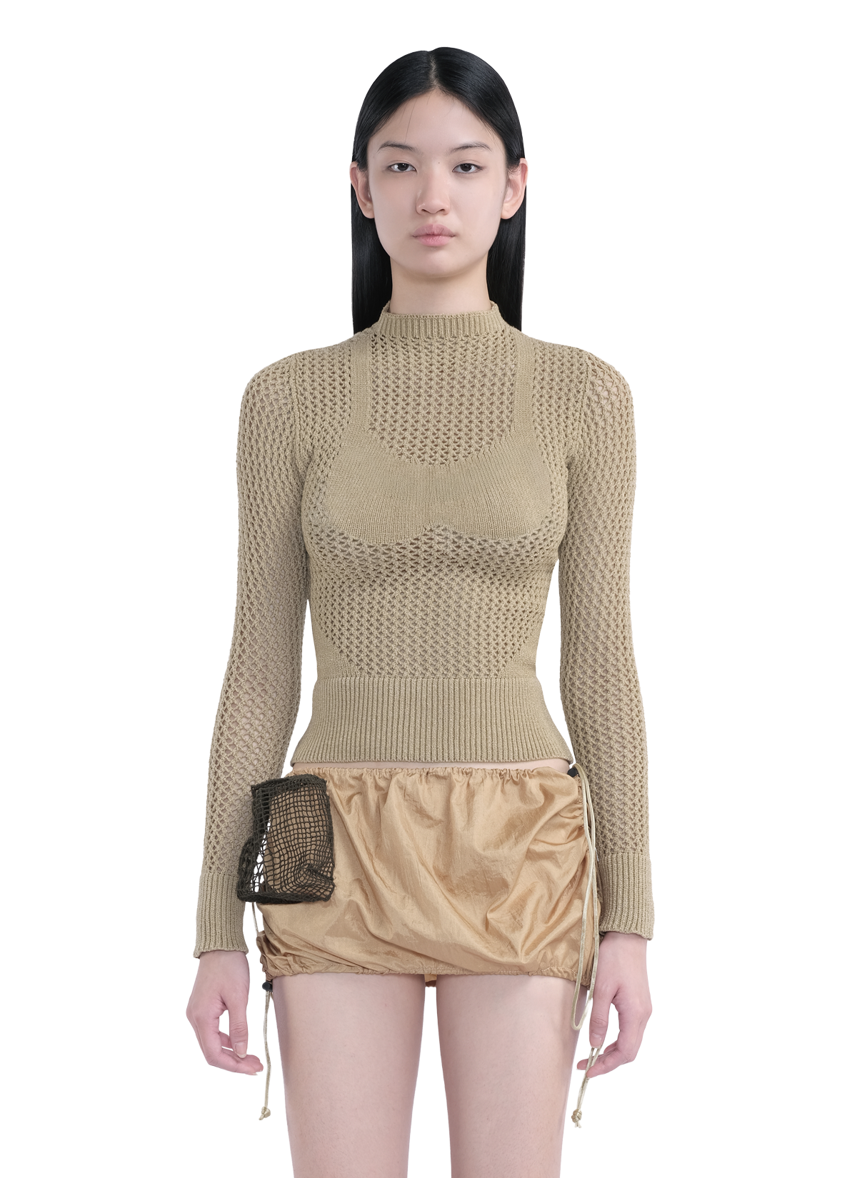 Honeymoon Sweater Burlap 1
