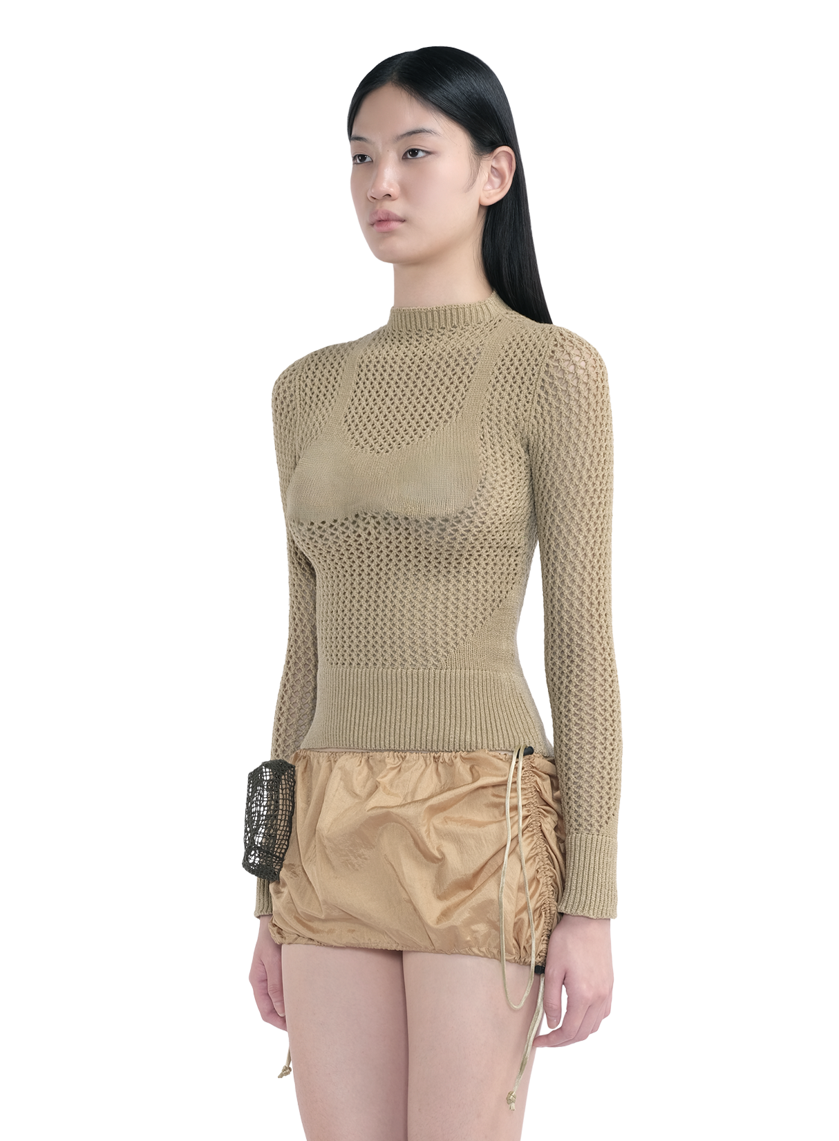 Honeymoon Sweater Burlap 2