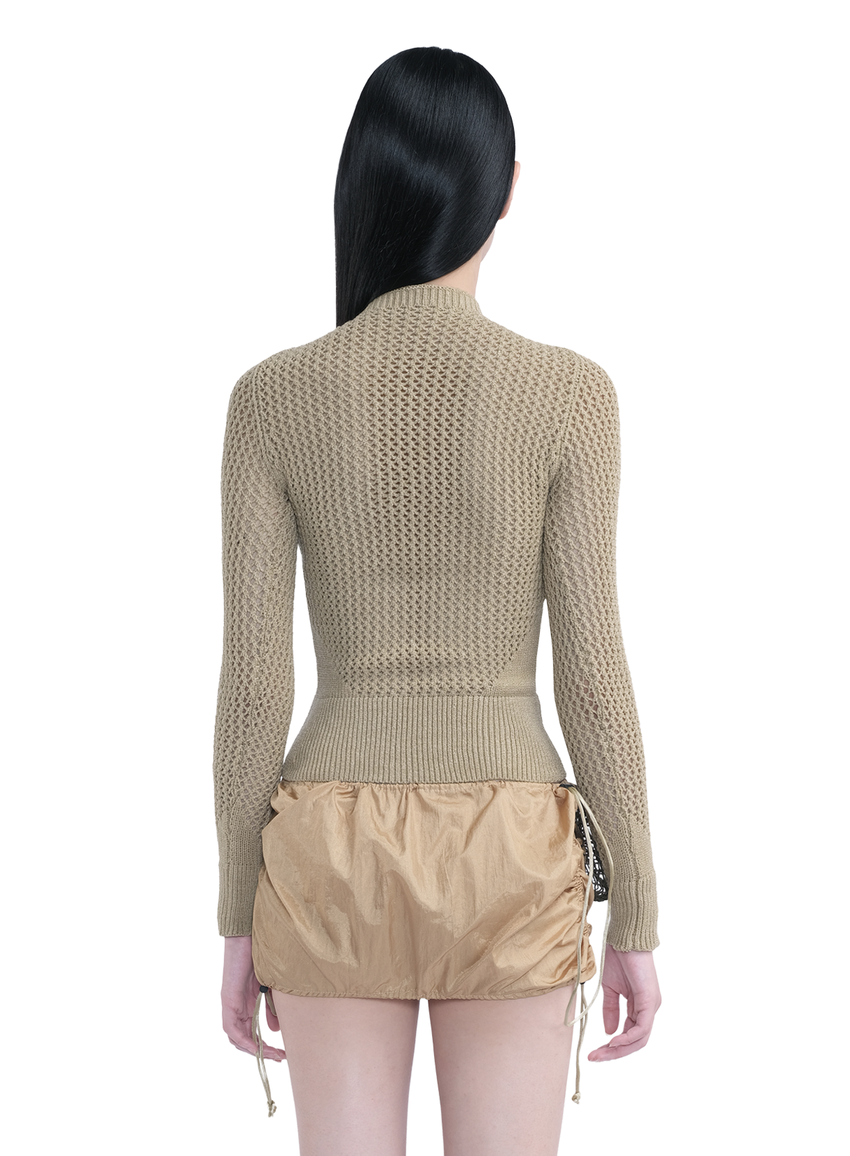 Honeymoon Sweater Burlap 3