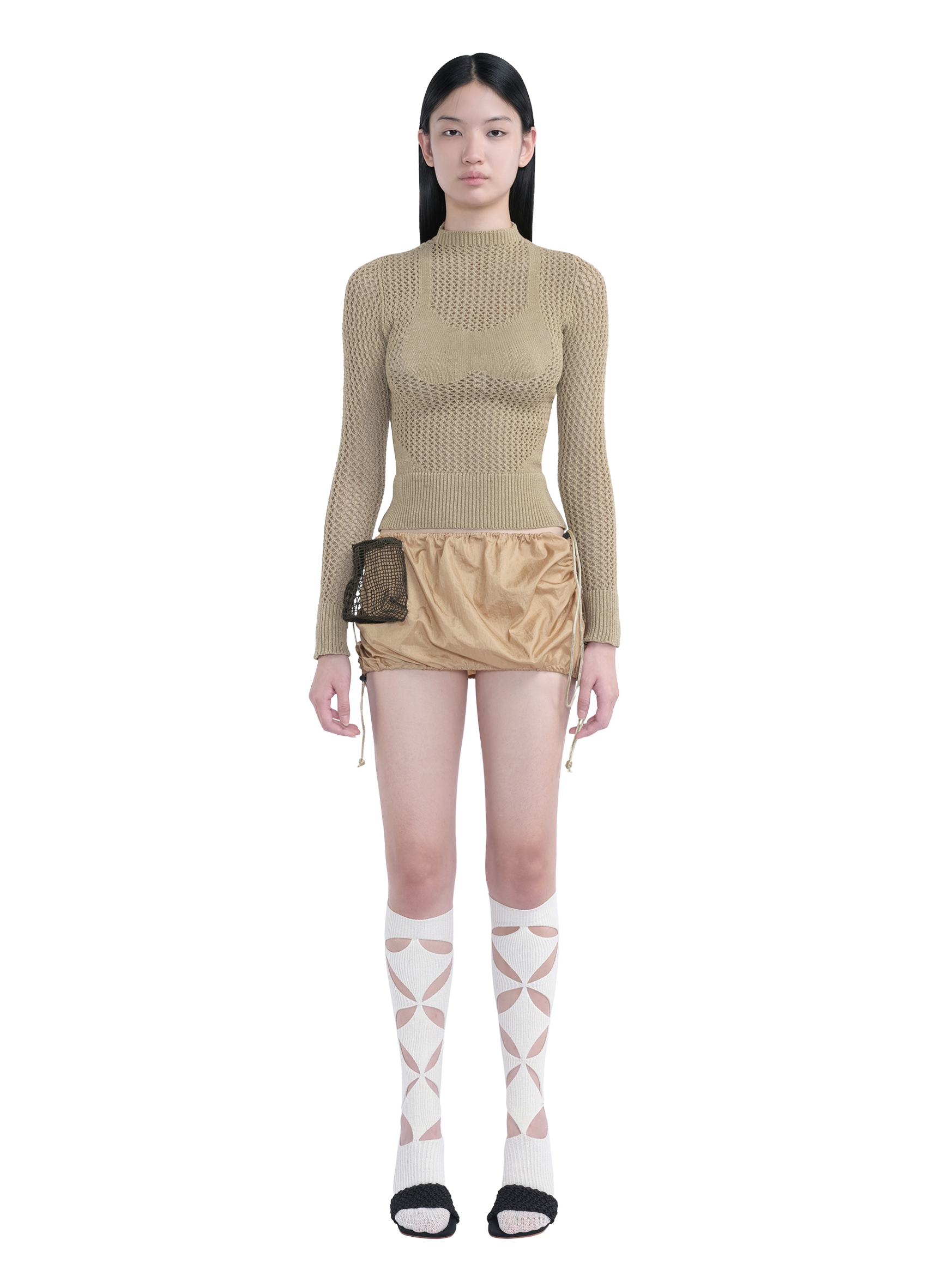 Honeymoon Sweater Burlap 4