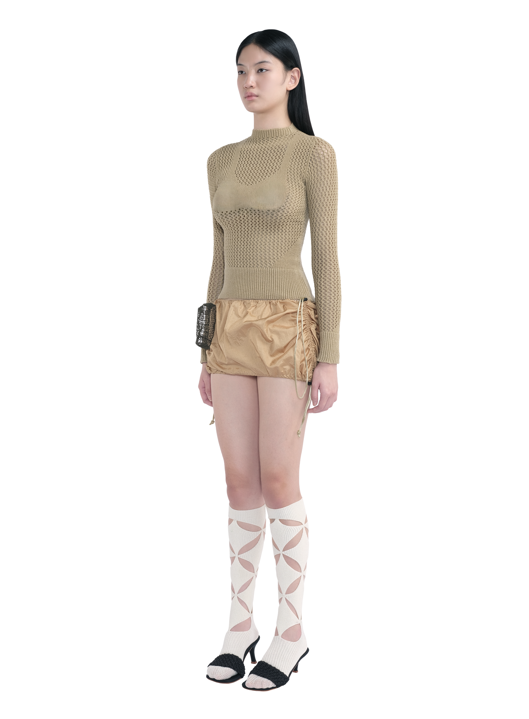 Chute Mini Skirt