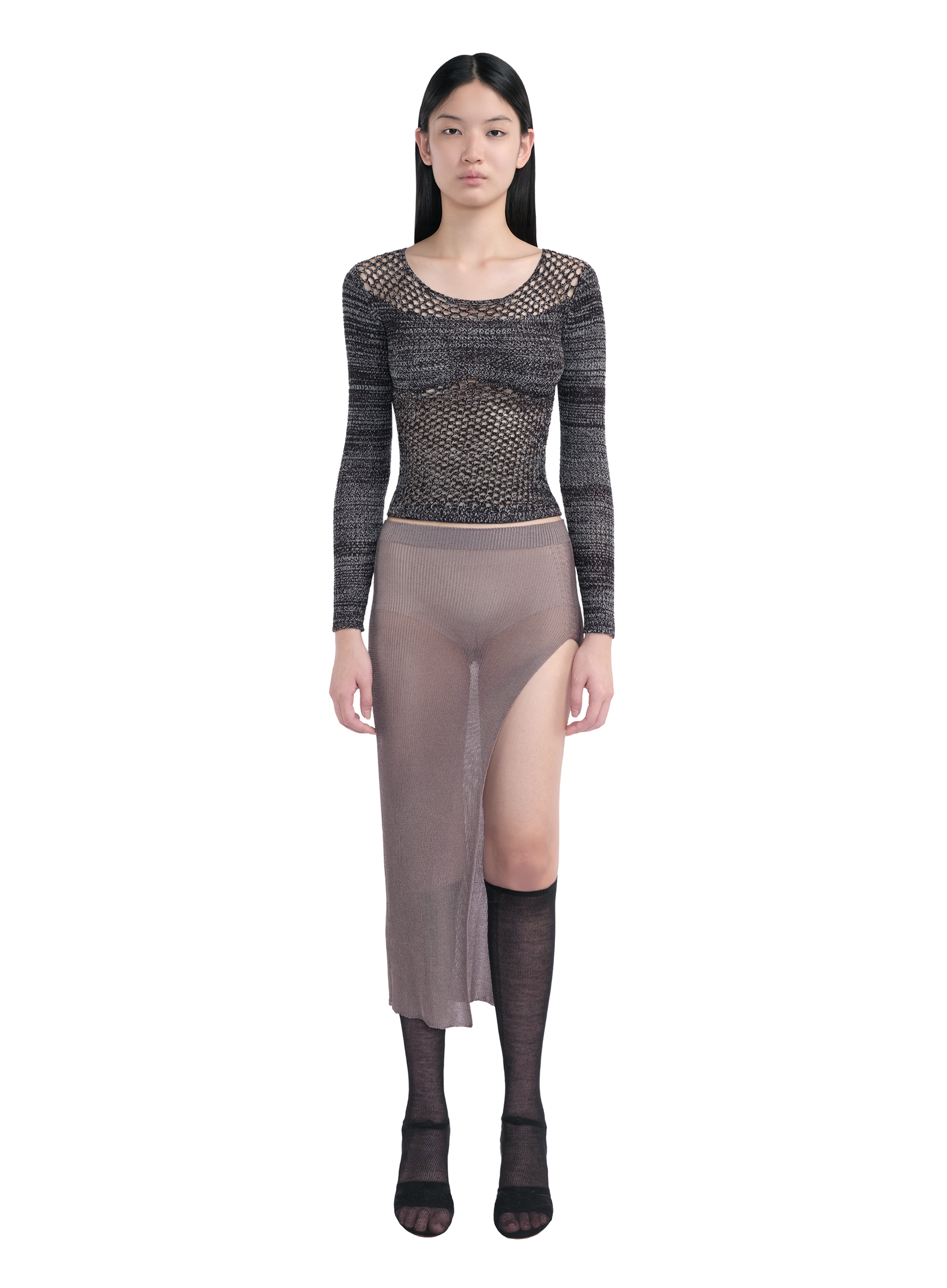 Gradient Top Grey 4