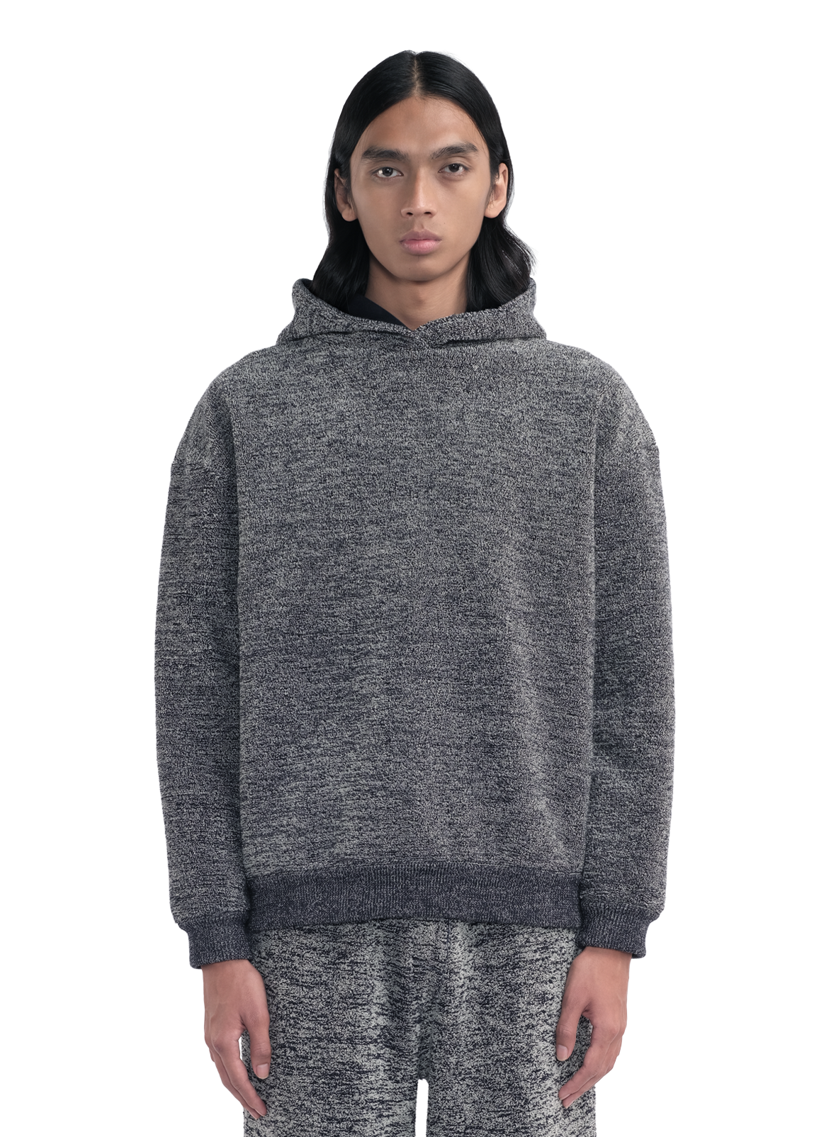Towel Hoodie Ash 1