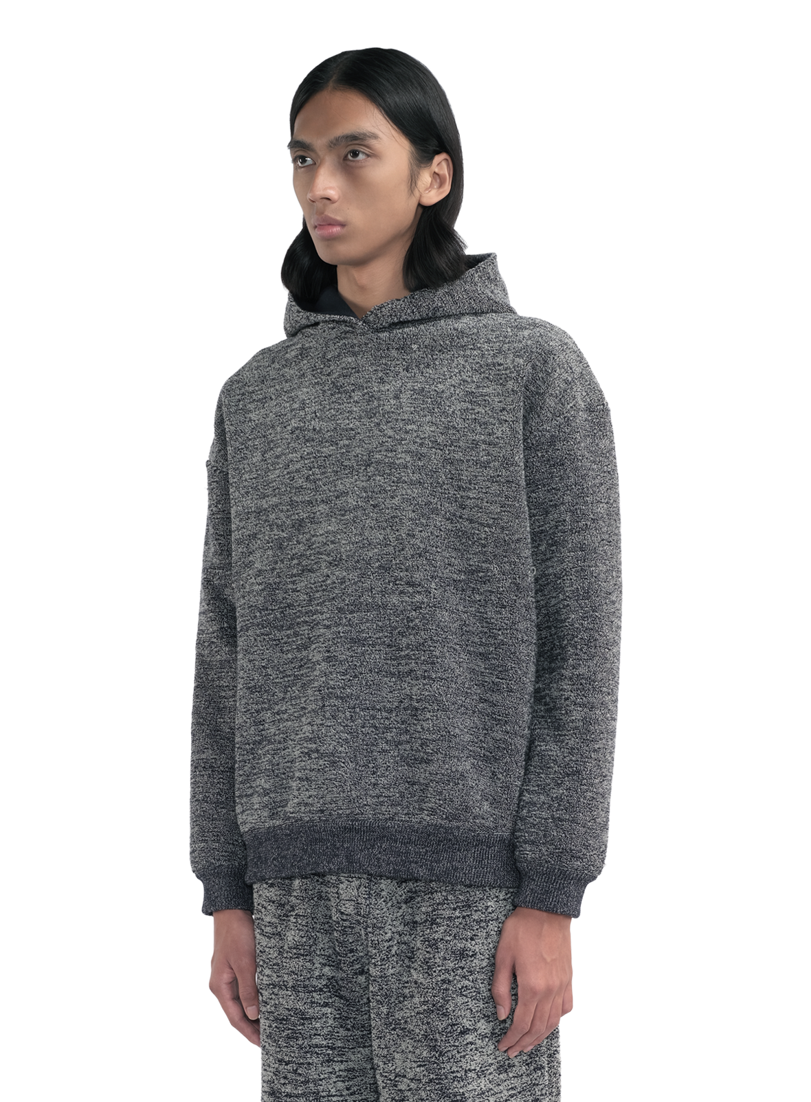 Towel Hoodie Ash 2