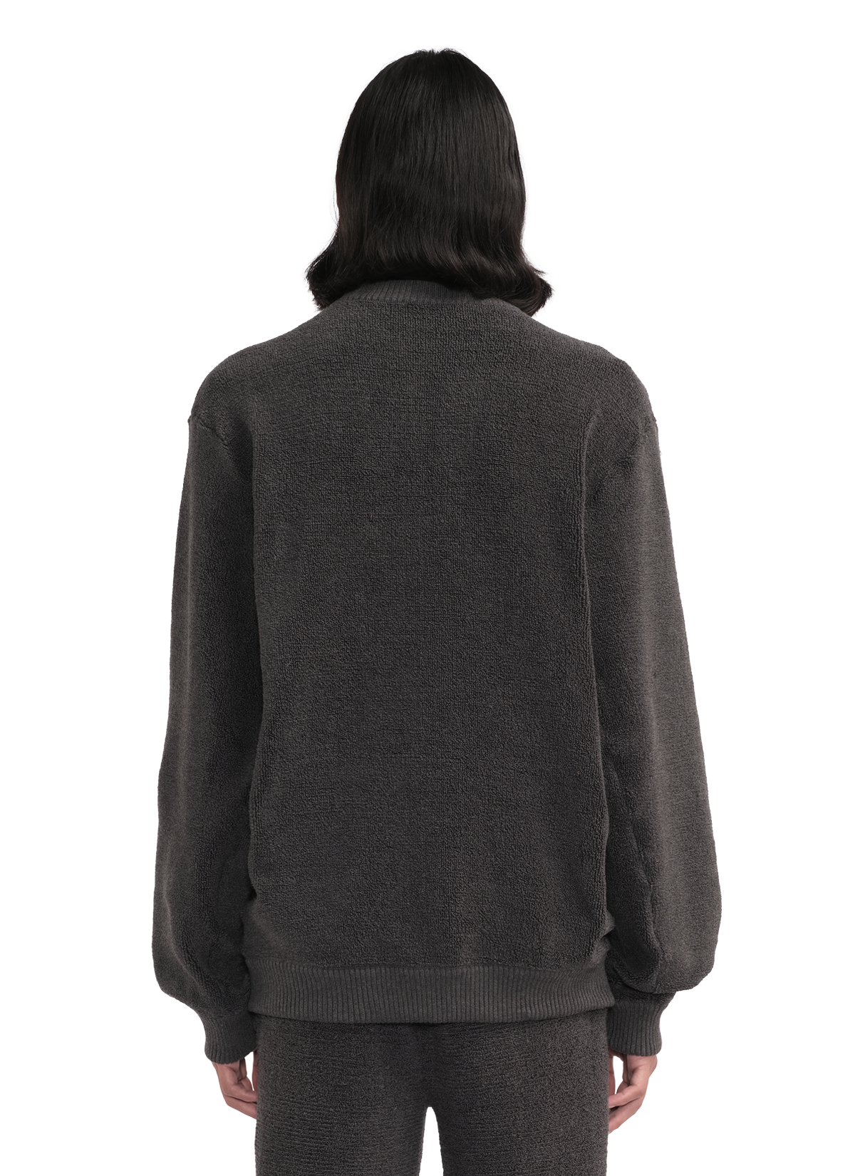 Towel Sweater Dark Grey 3
