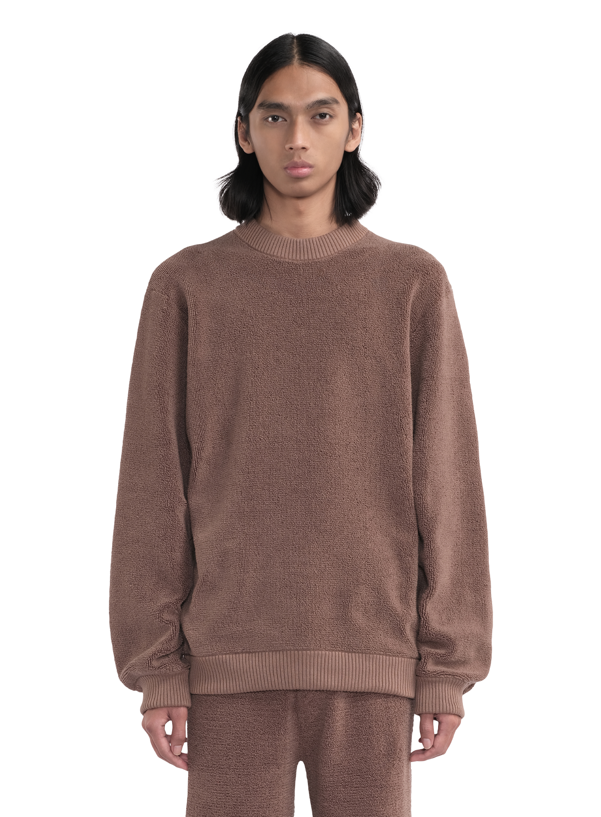 Towel Sweater Dark Grey 1