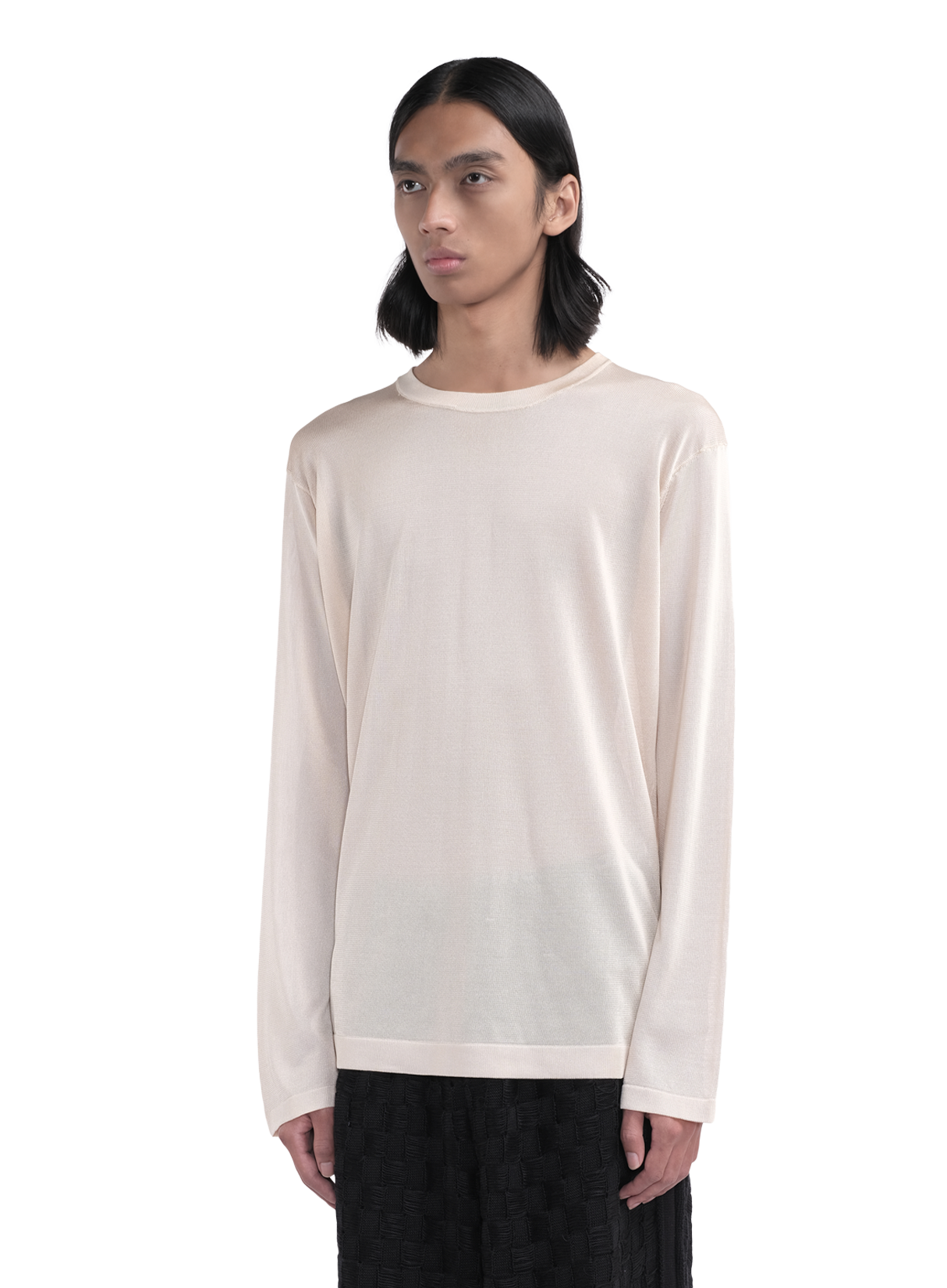 Slick Pullover Ivory 2