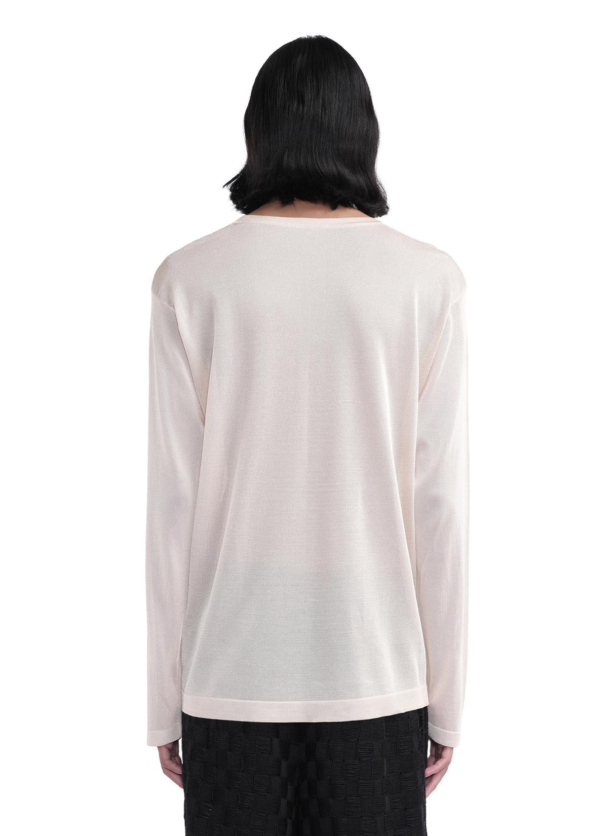 Slick Pullover Ivory 3
