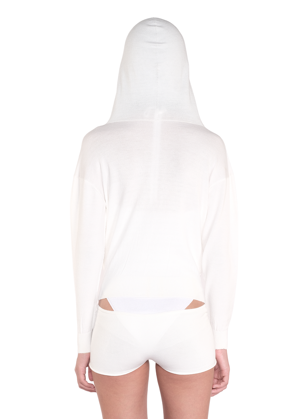 Seamless Hoodie Grey 3