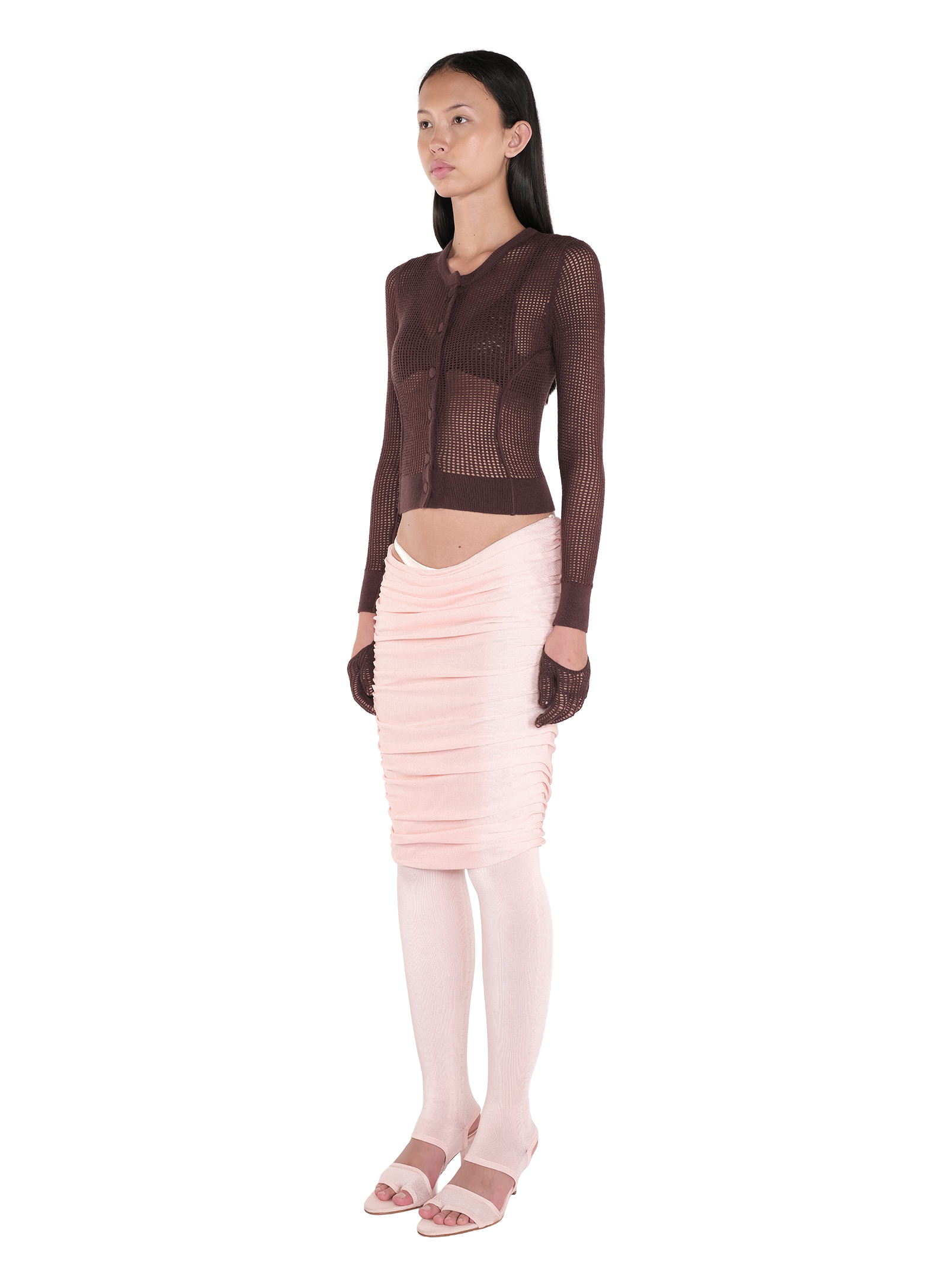 Asymmetrical Drape Skirt