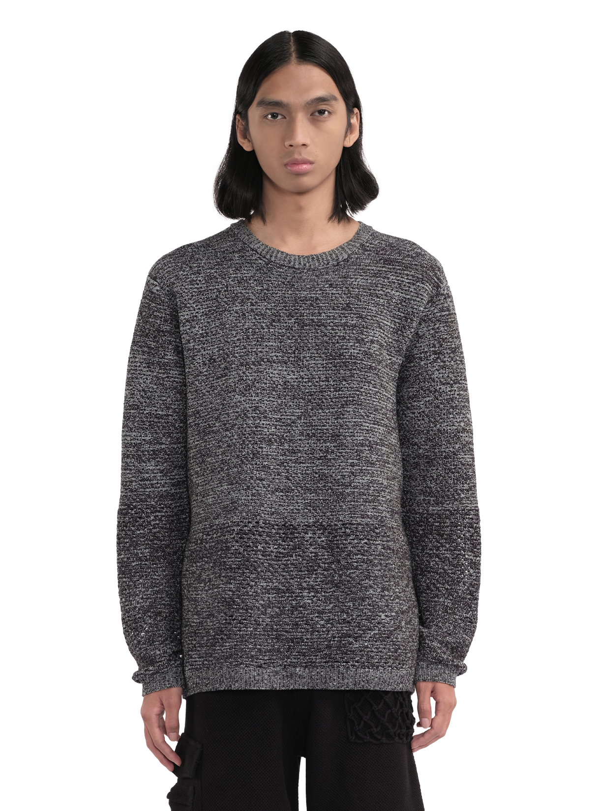 Gradation Sweater Ash 1