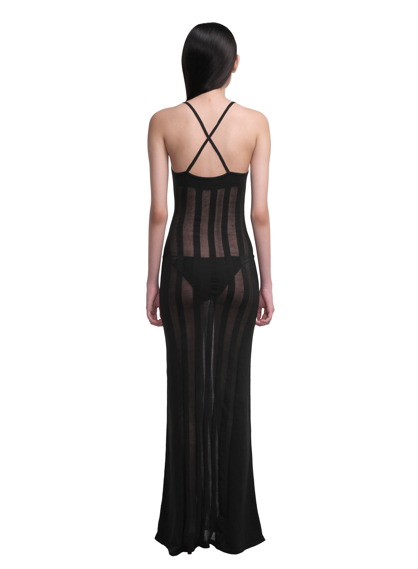 Vertical Dress Black 3