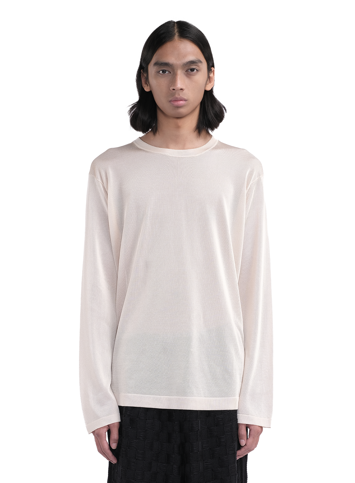 Slick Pullover Ivory 1