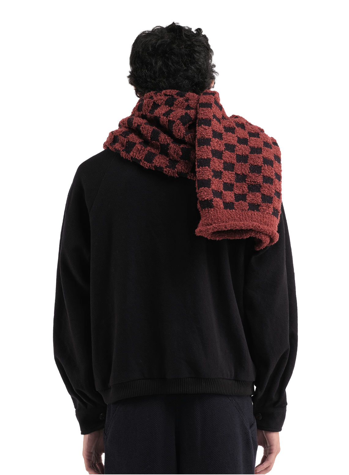 Chessmess Scarf Stone Checkered 3