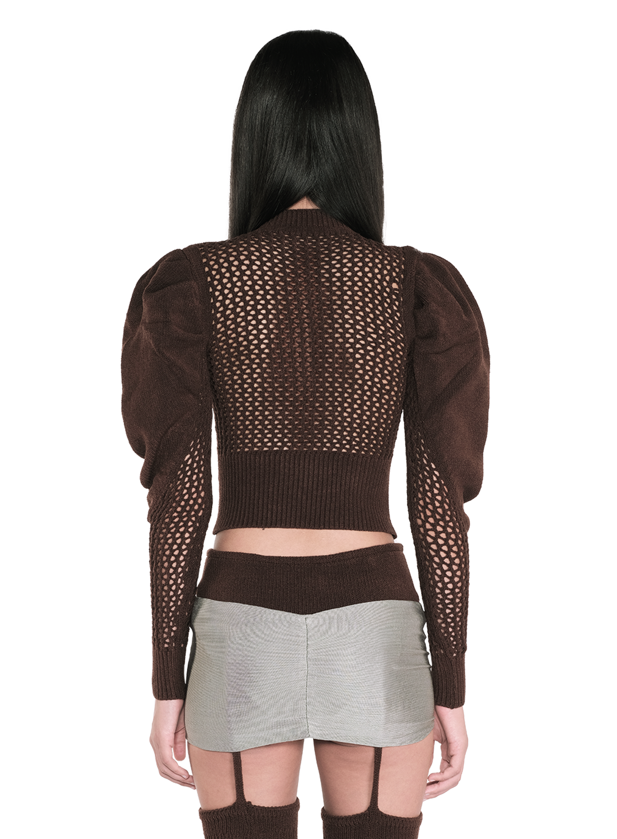 Attention Sweater Dark Soil 3