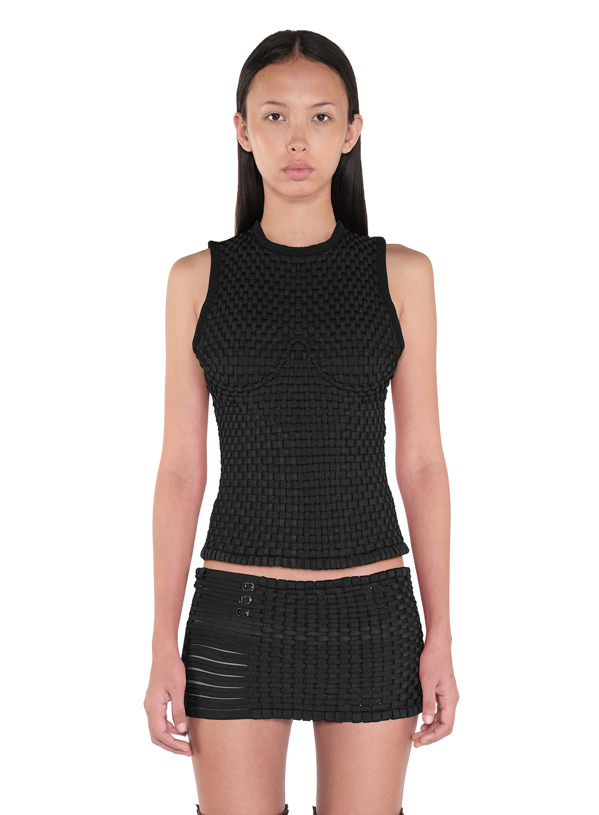 Woventight Tank Top Black 1