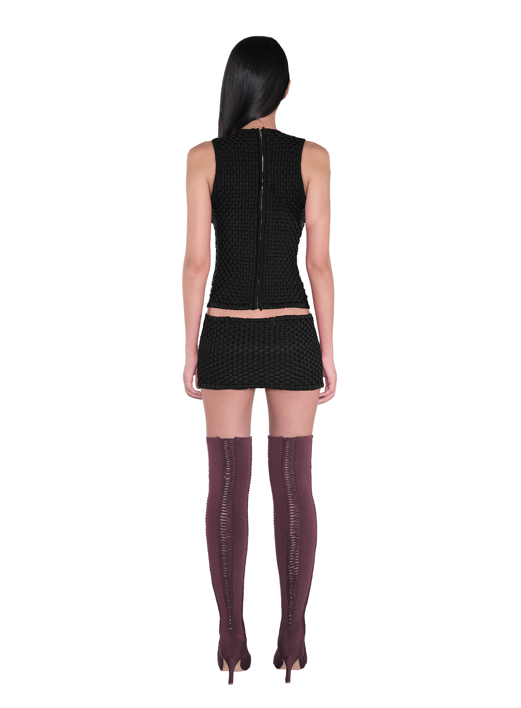 Woventight Micro Skirt Black 3