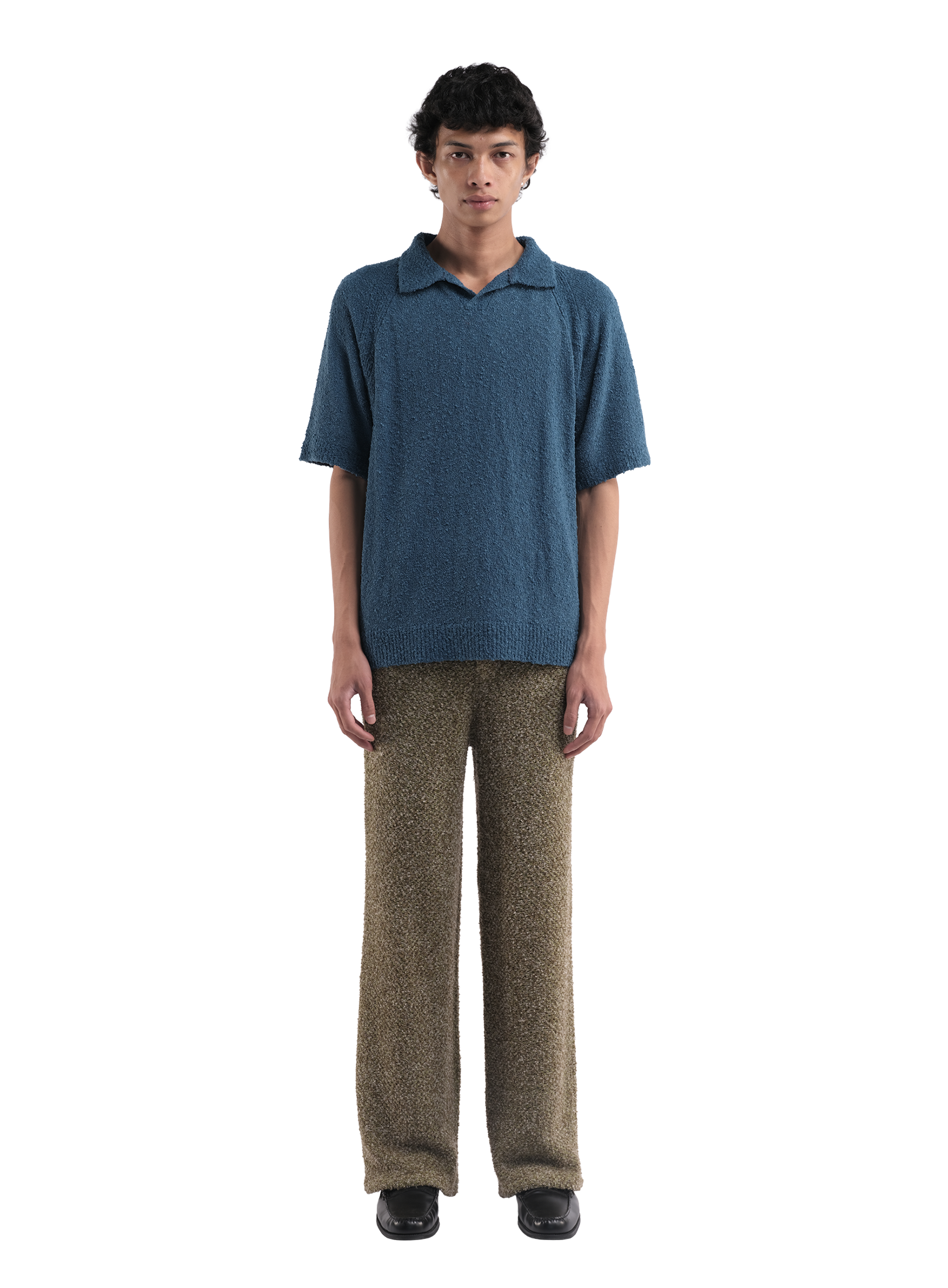 Node Polo Shirt Indigo 4
