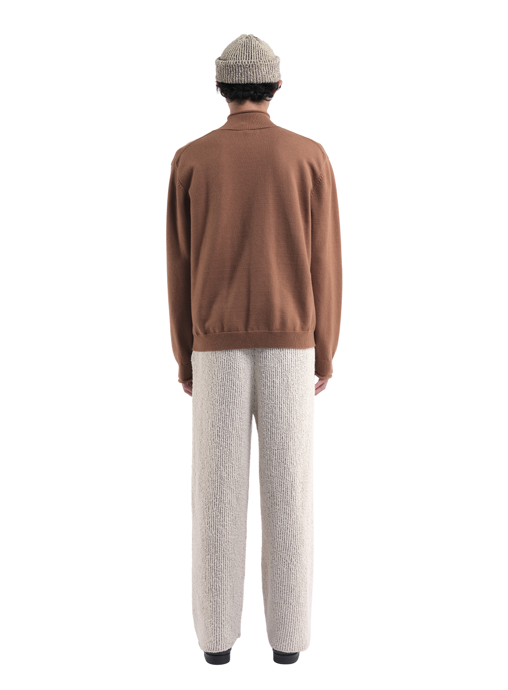 Line Wide Trousers Chalk 3