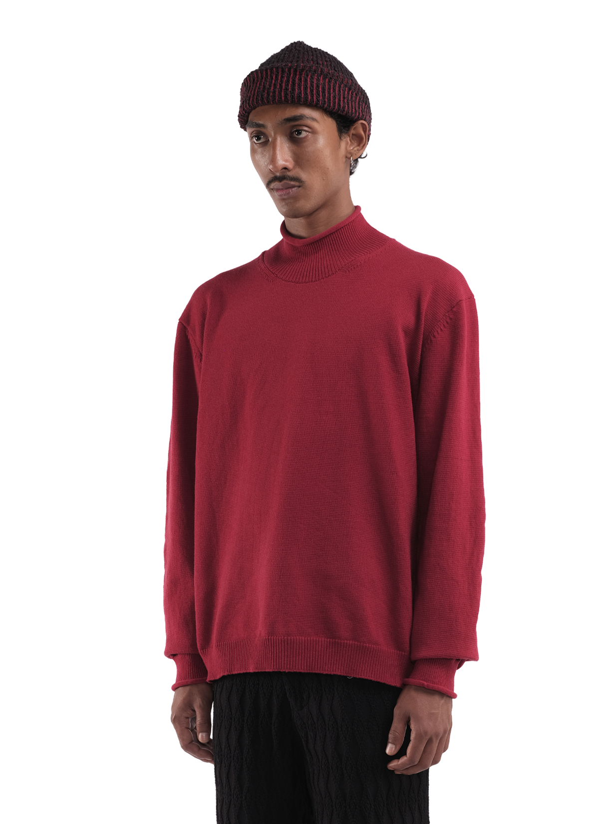 Roll Turtleneck Top Mint 2