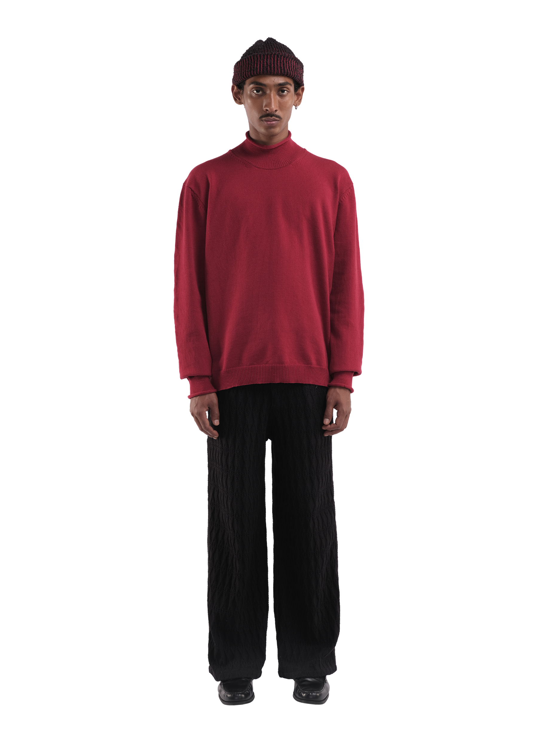 Roll Turtleneck Top Mint 4