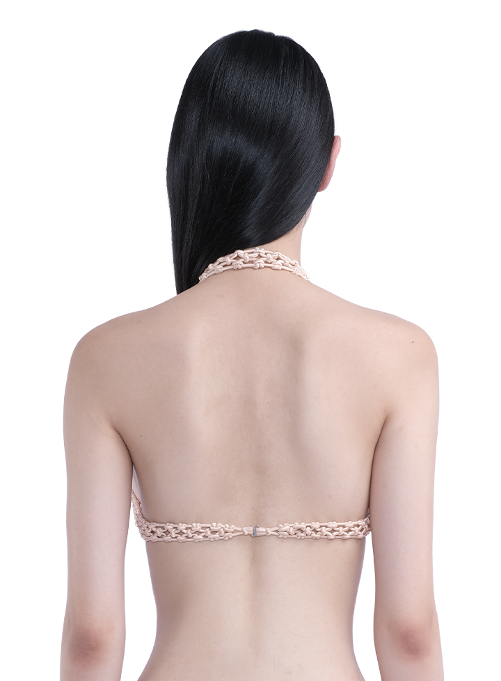 Macrame Top Peach 4