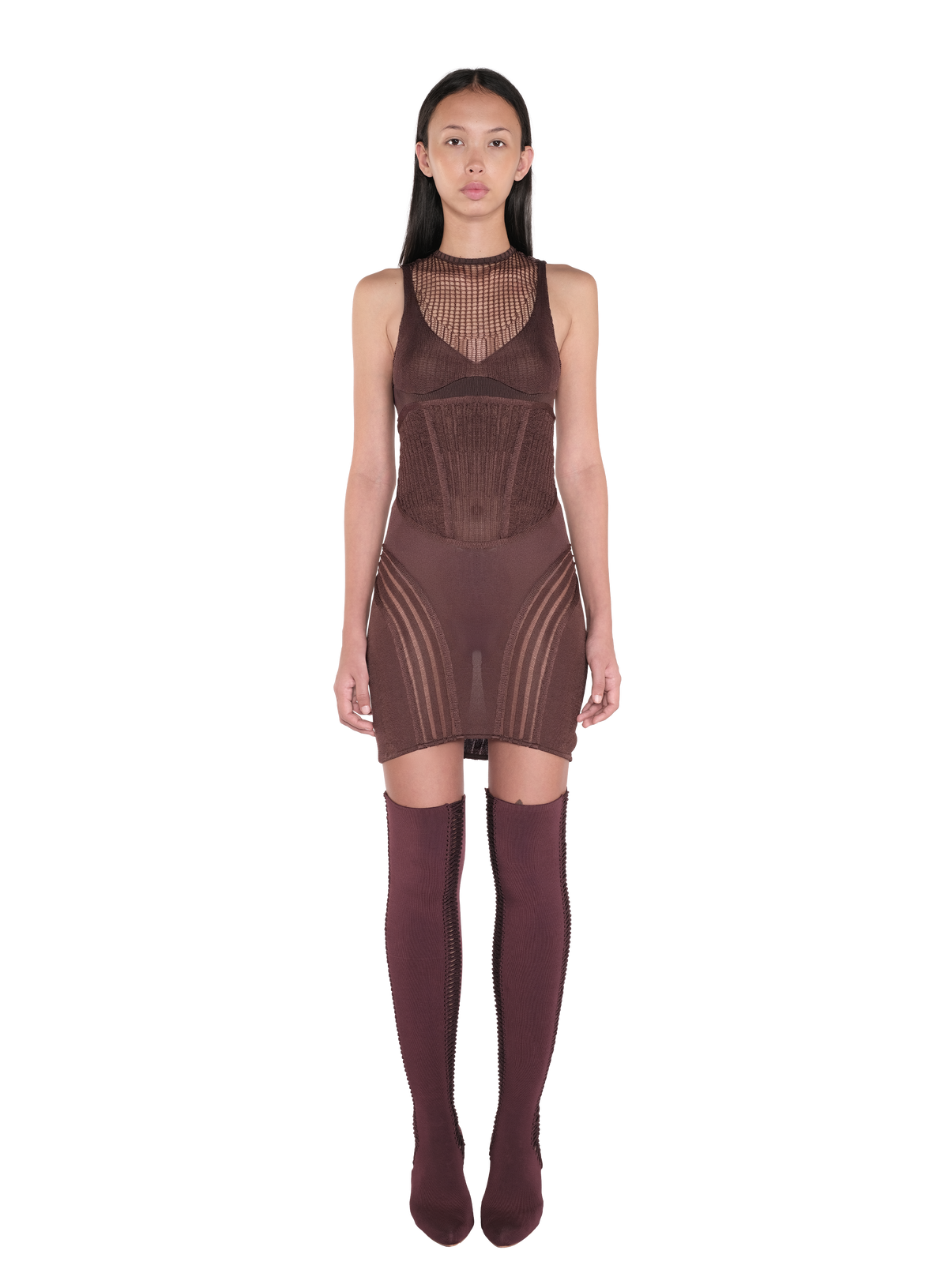 Ryder Mini Dress Dark Soil 1