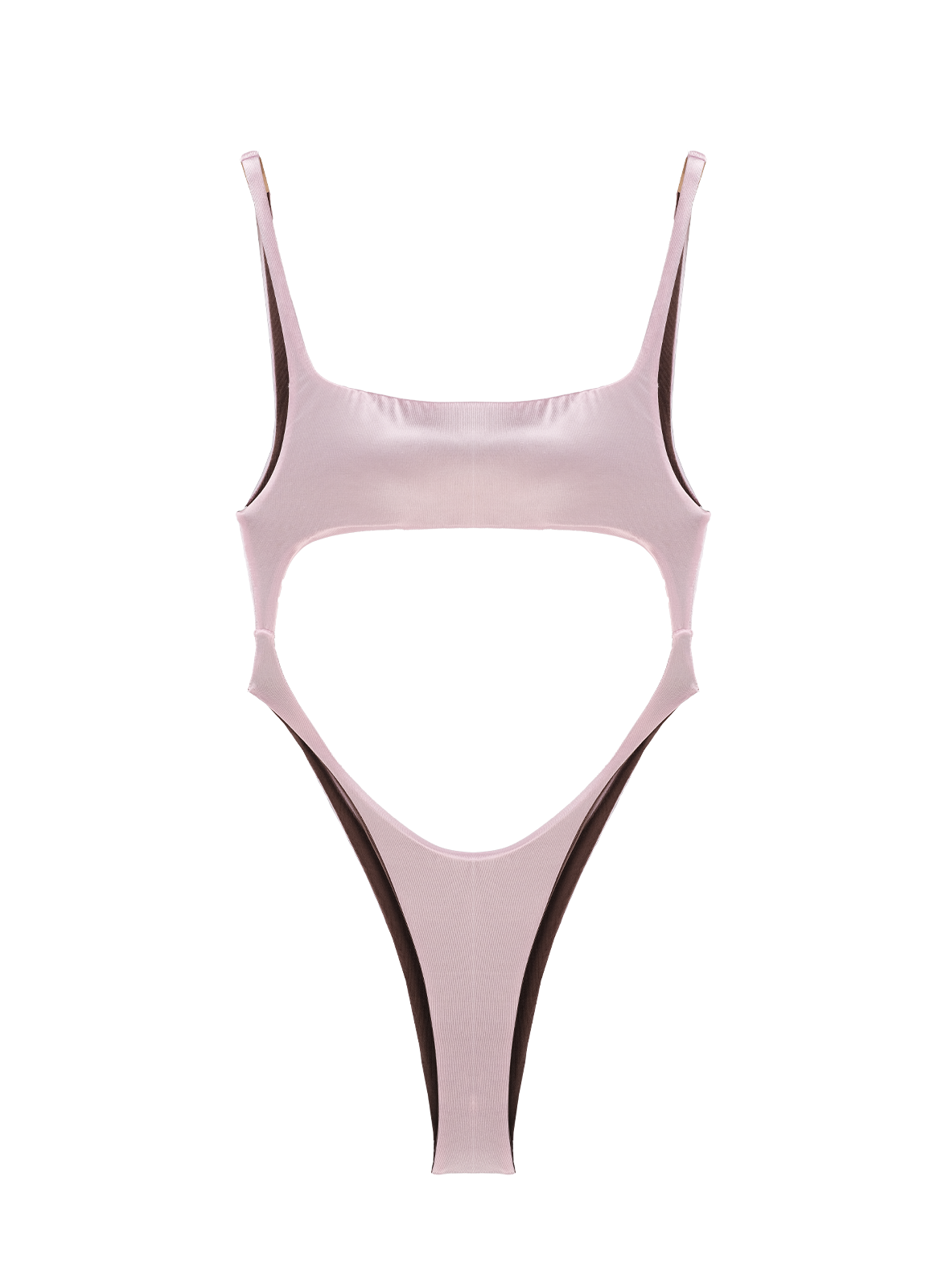Cutout Bodysuit Magenta/Coal 5
