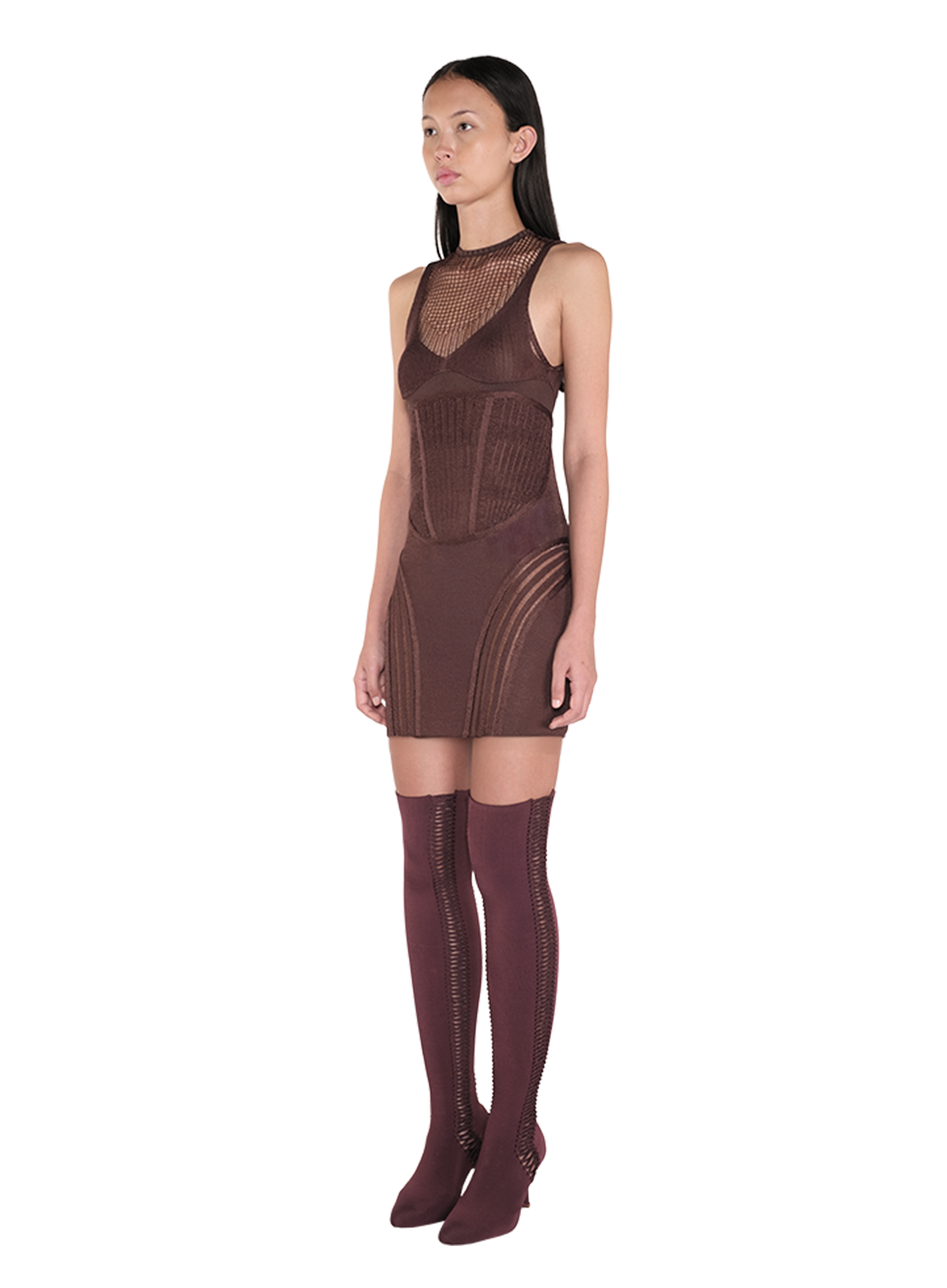 Ryder Mini Dress Dark Soil 2