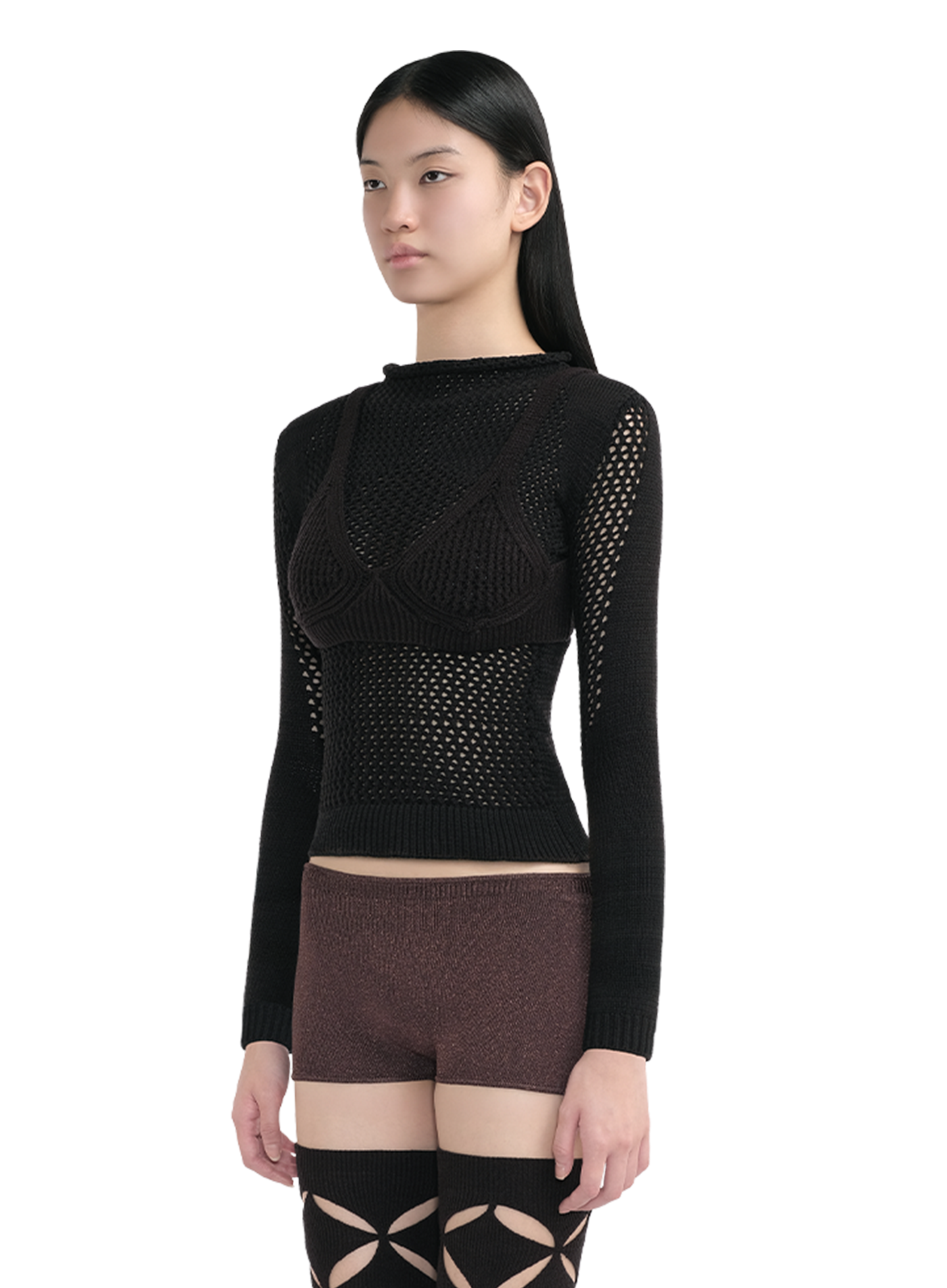 Biscuit Sweater Black 2