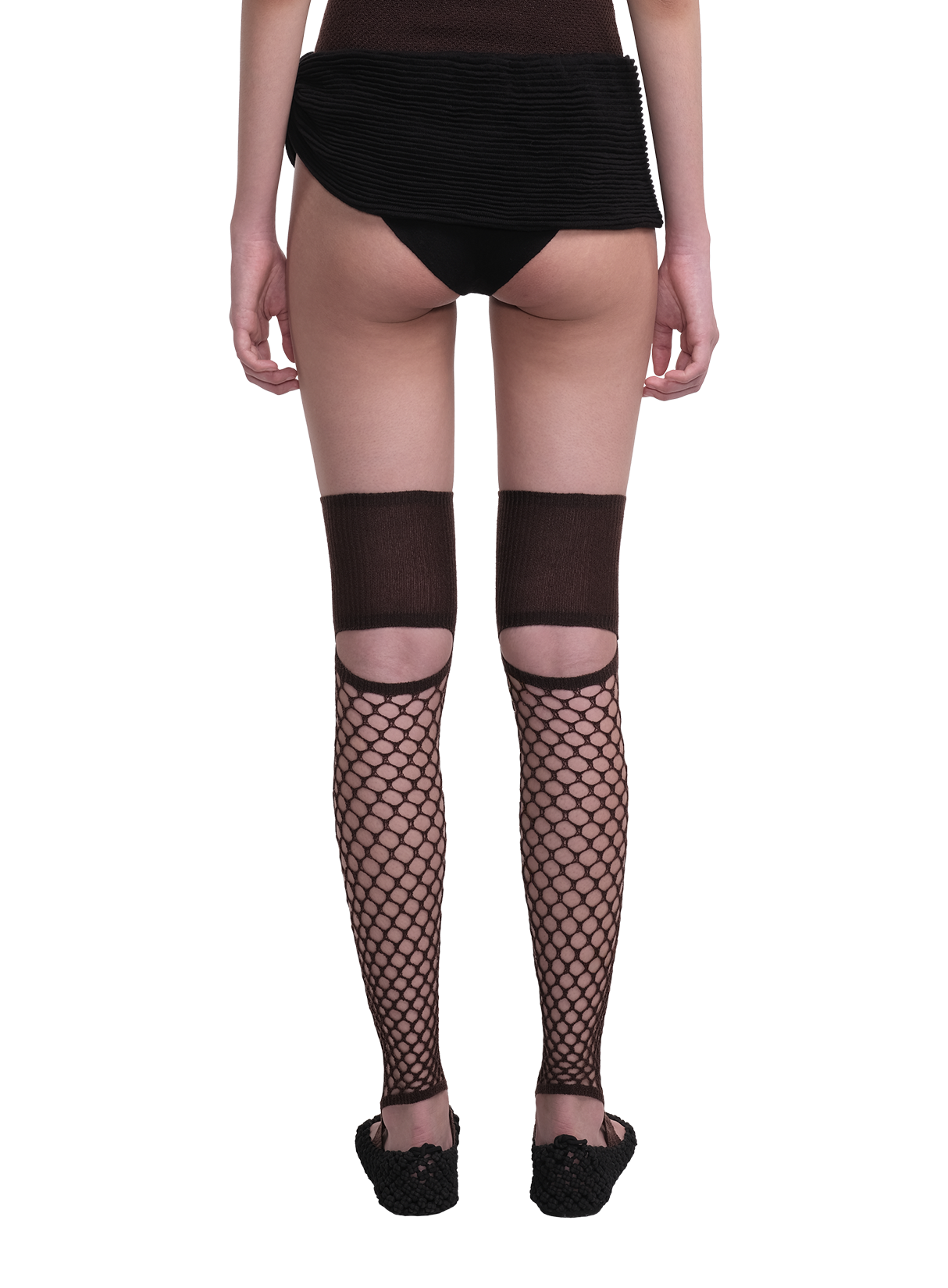Garter Socks Black 3