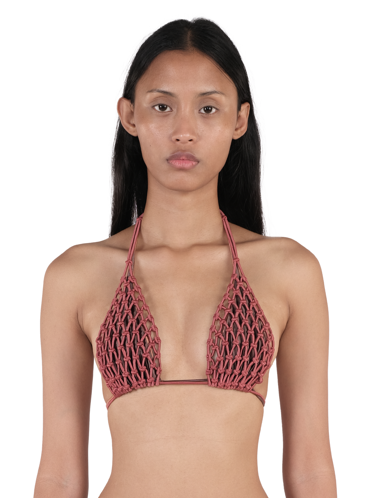 Macramist Halter top Bark 3