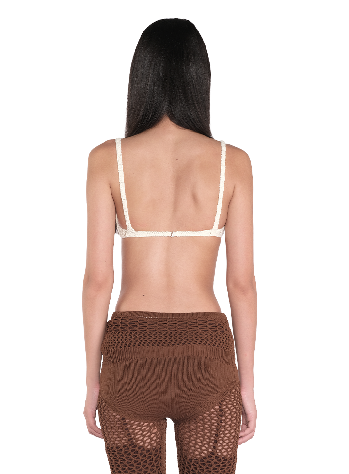 Curiosity Knit Bra Dark Soil 3