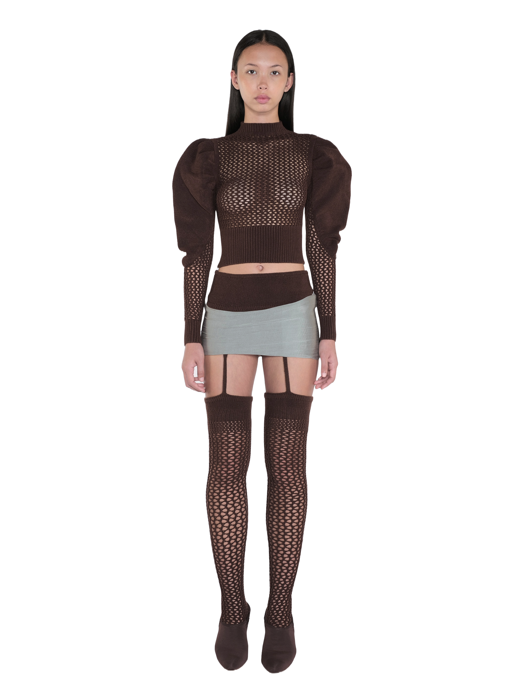 Asymmetrical Mini Skirt