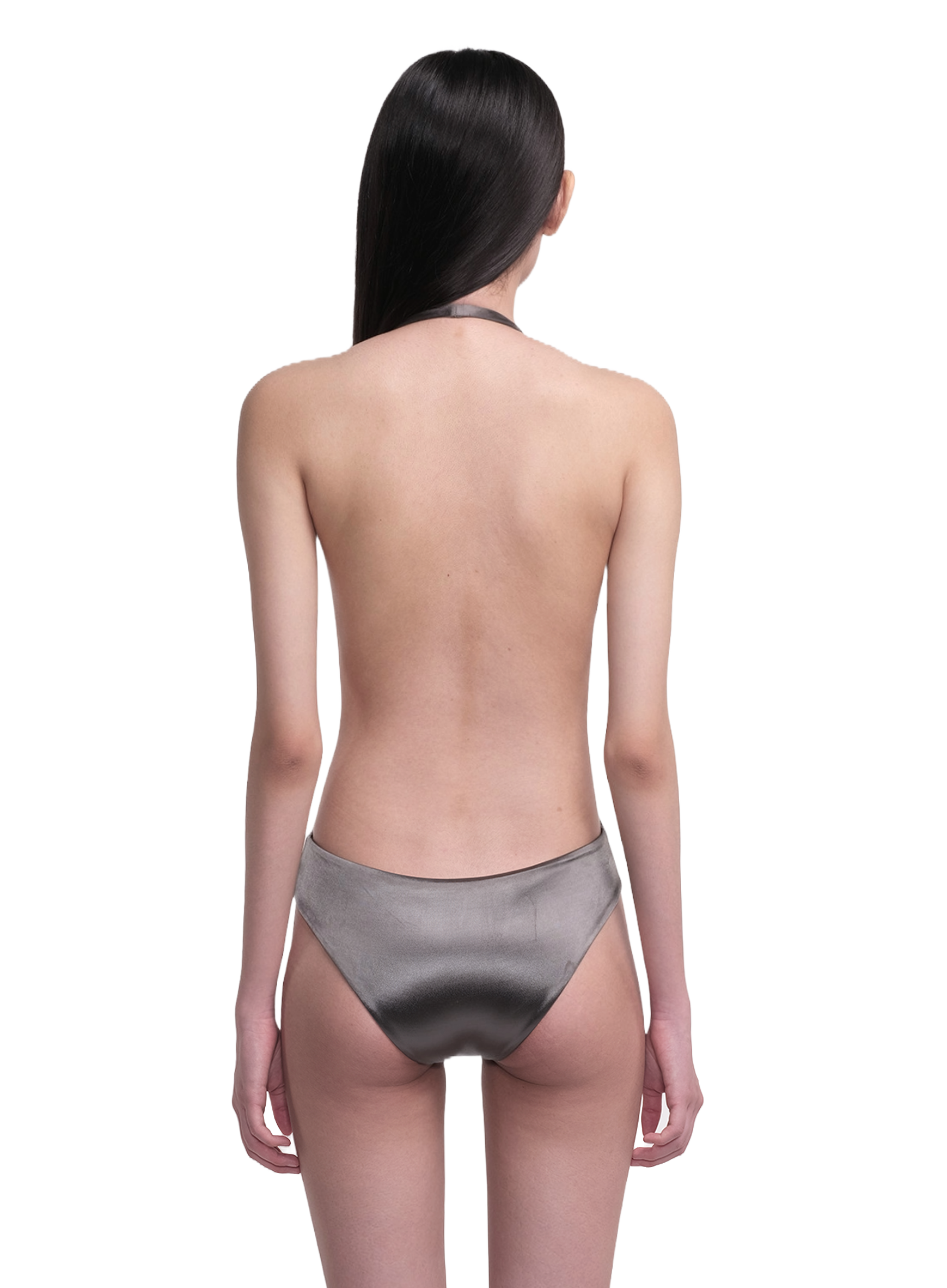 Halter Bodysuit Dark Slate 3