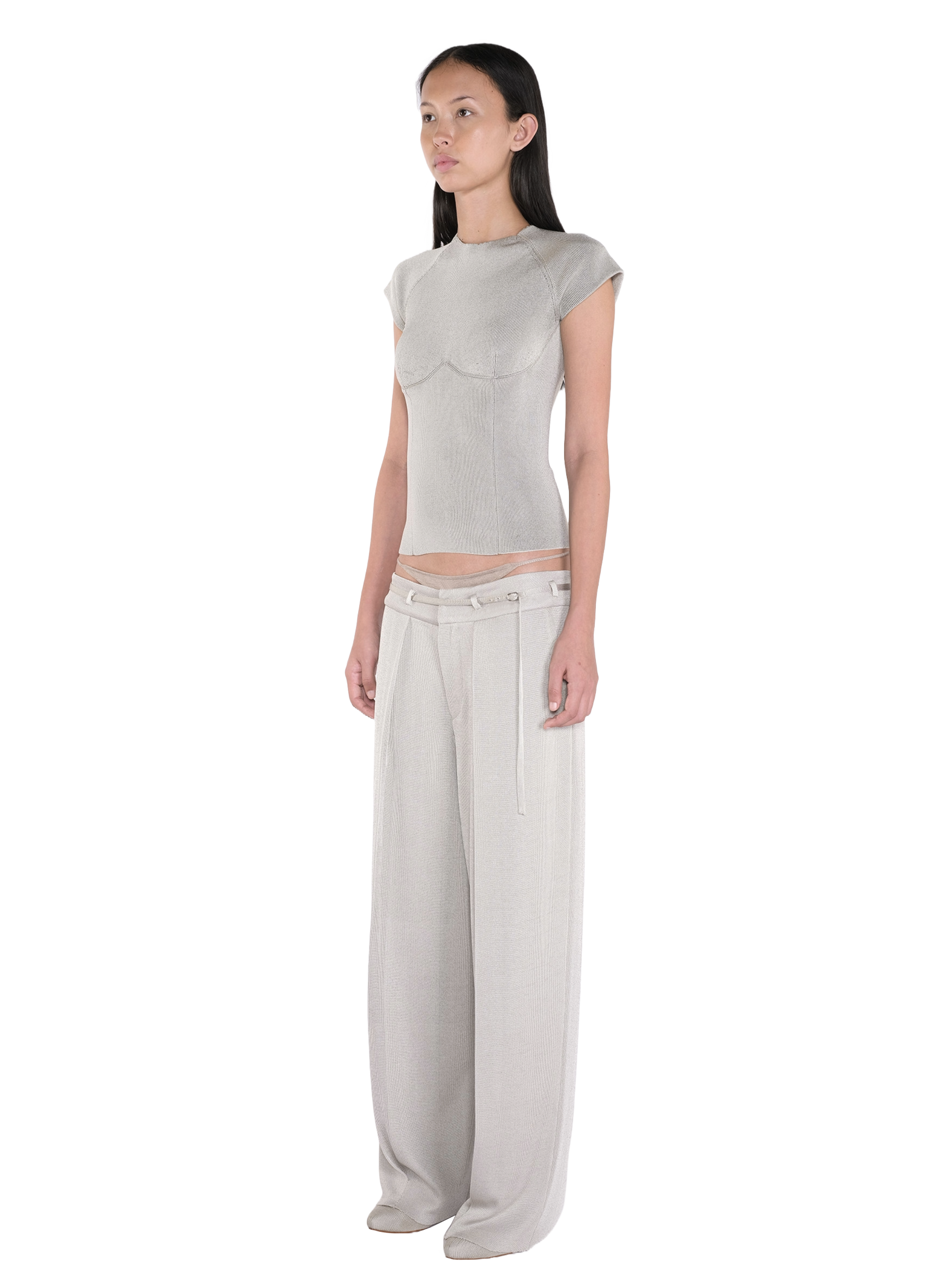 Fluid Pants Silver 2