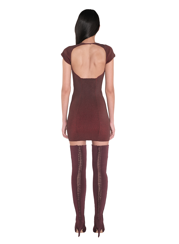Shield Mini Dress Volcano 3