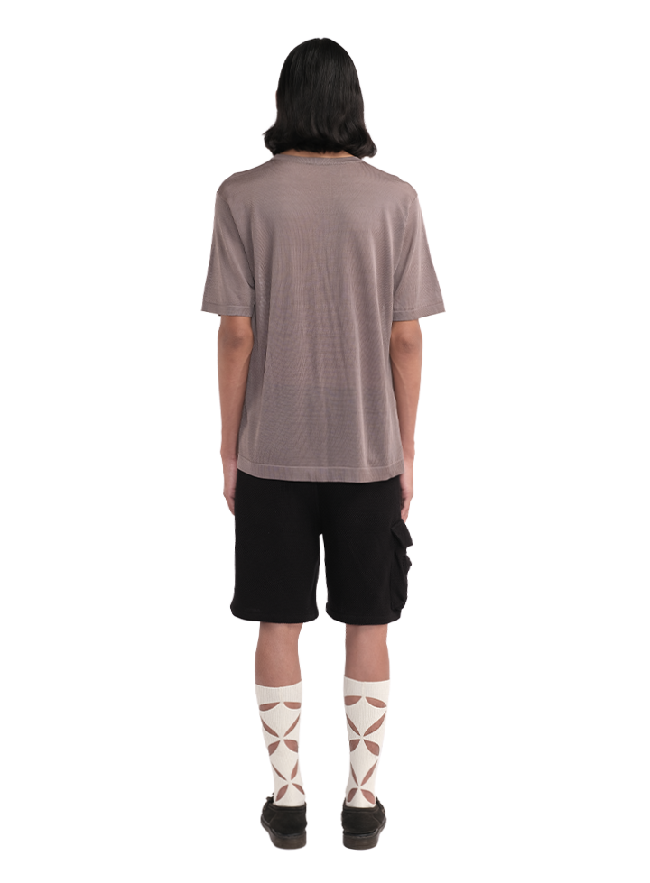 Macrame Pocket Shorts Black 3