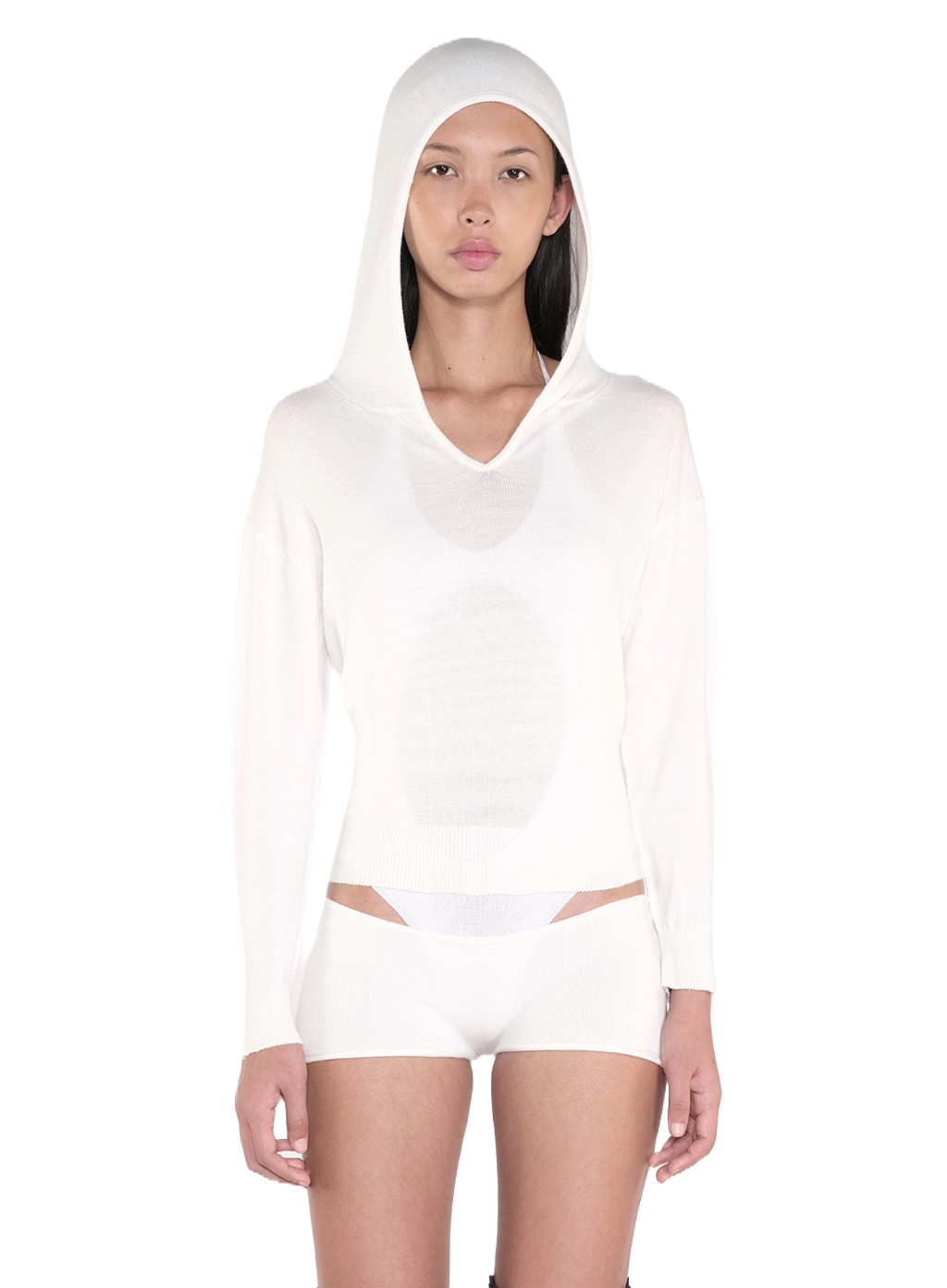 Seamless Hoodie Grey 1