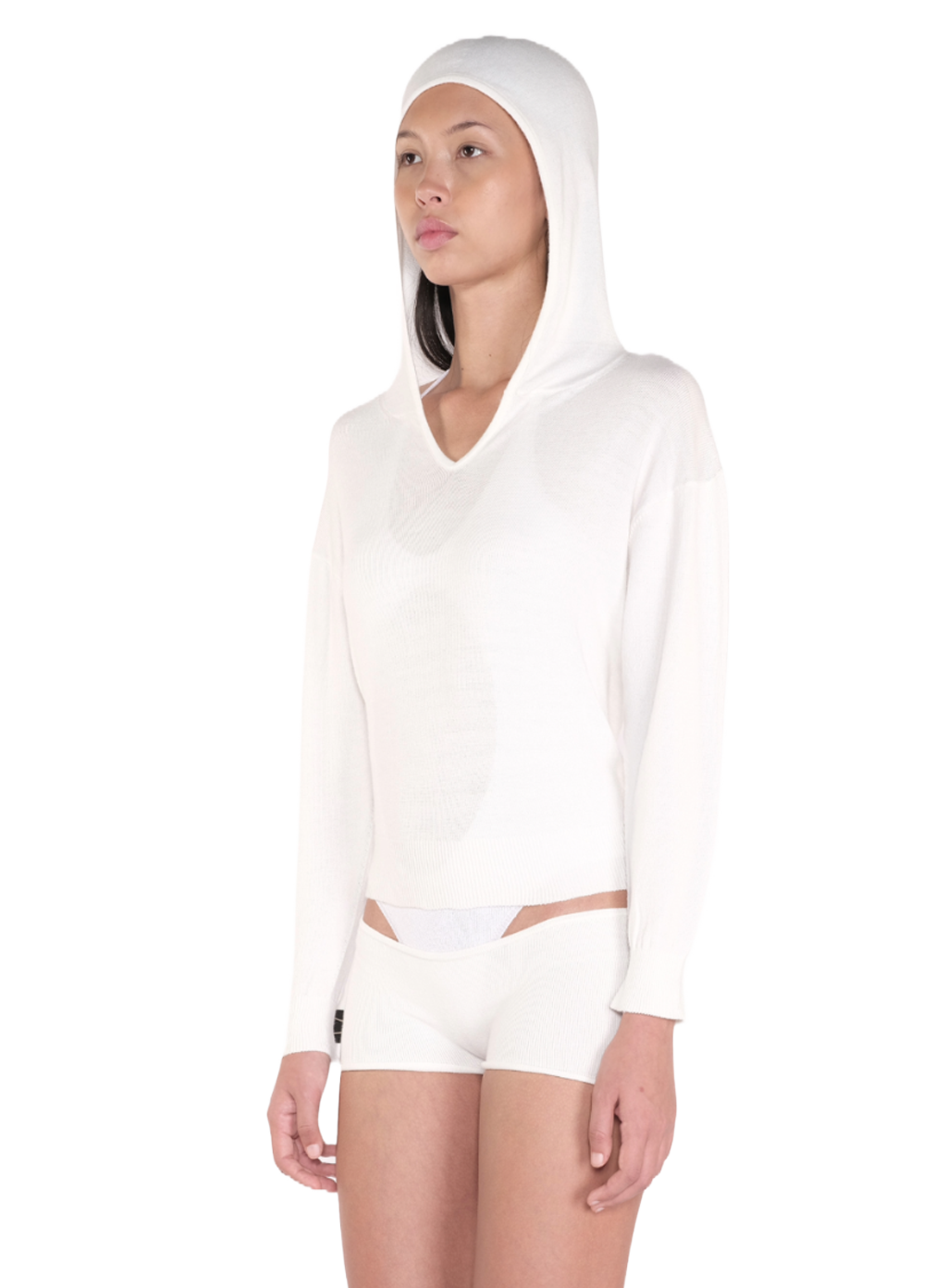 Seamless Hoodie Grey 2