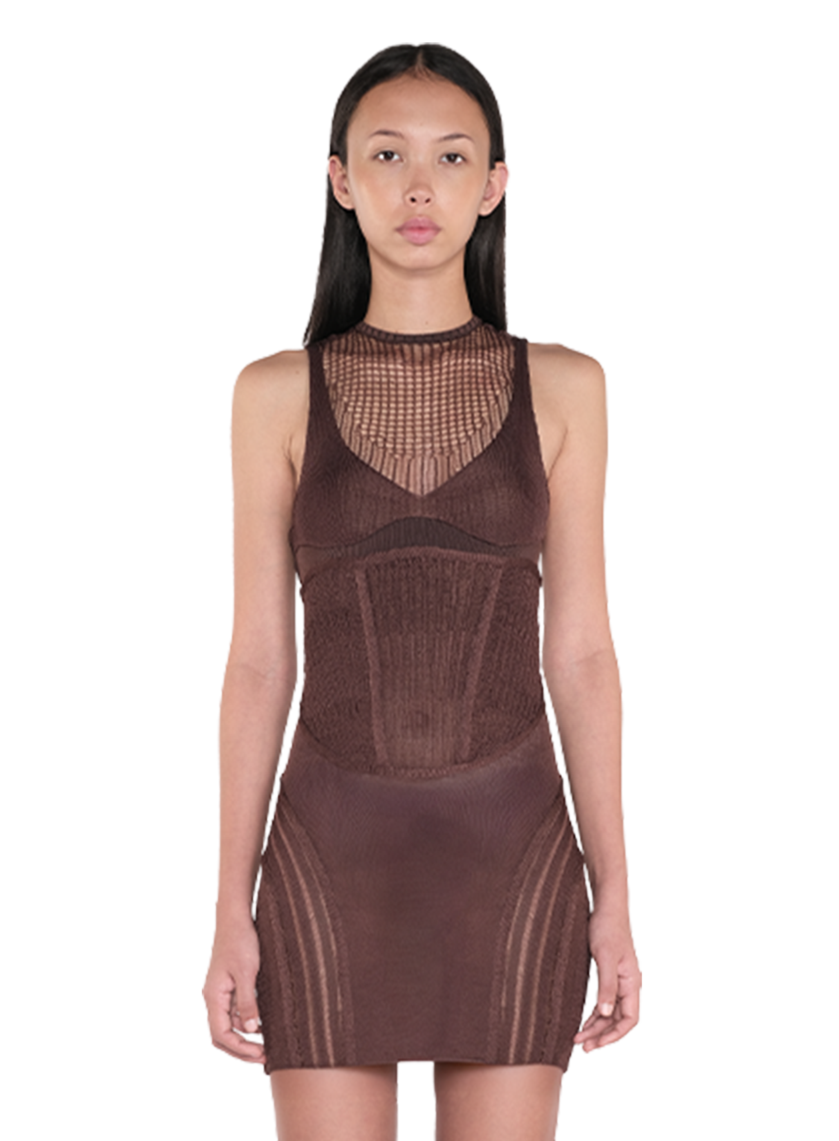 Ryder Mini Dress Dark Soil 4