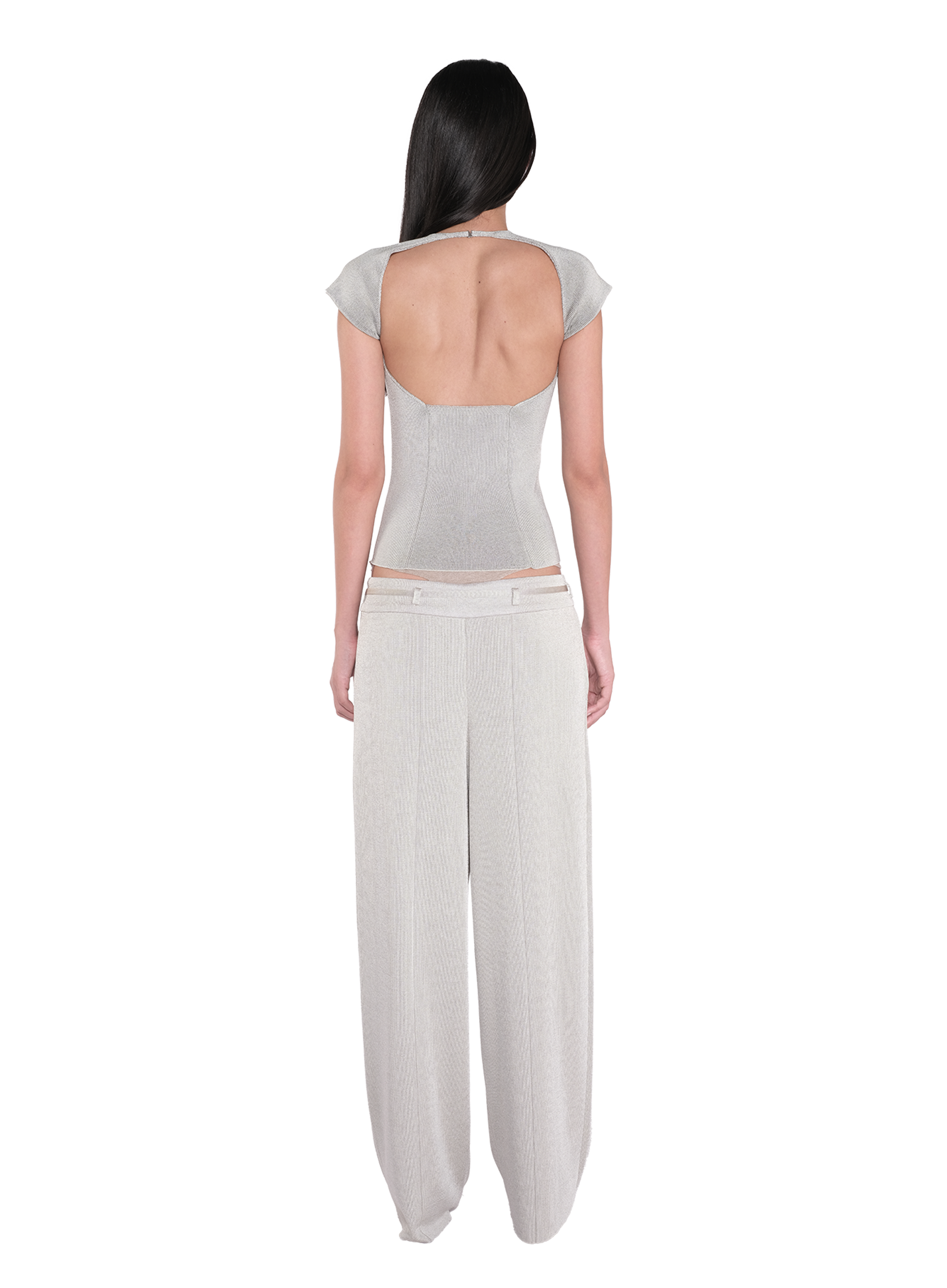 Fluid Pants Silver 3