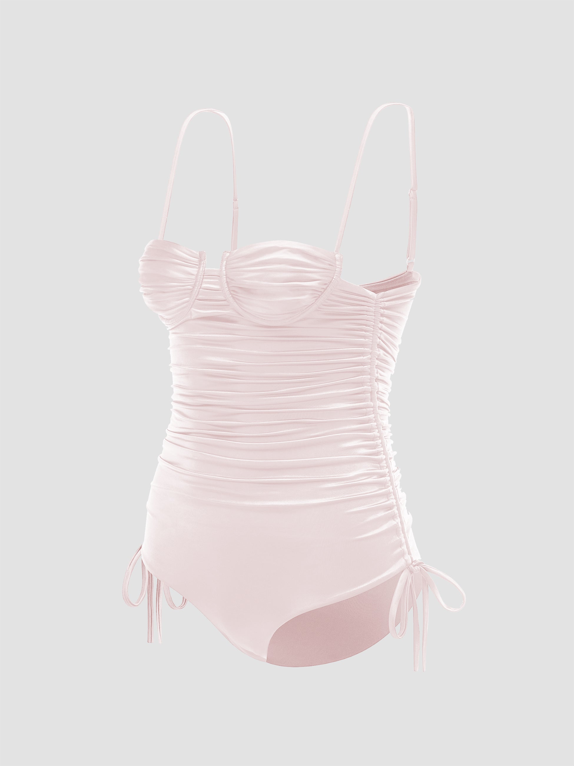 Nina satin one-piece Soil 6